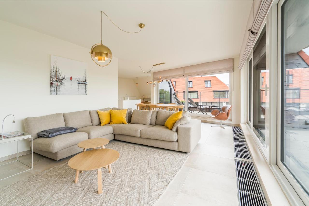 Renewed Comfort Duplex W 2 Terraces Nearby Marina Lägenhet Nieuwpoort Exteriör bild