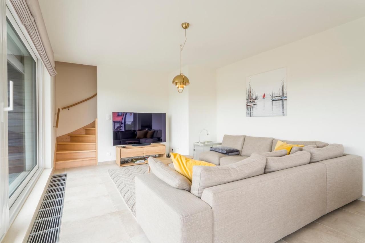 Renewed Comfort Duplex W 2 Terraces Nearby Marina Lägenhet Nieuwpoort Exteriör bild