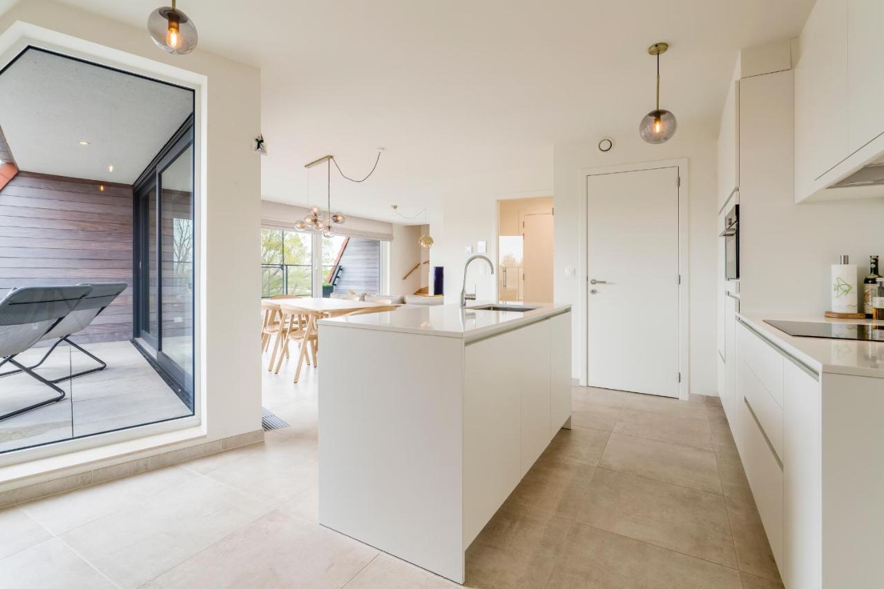 Renewed Comfort Duplex W 2 Terraces Nearby Marina Lägenhet Nieuwpoort Exteriör bild